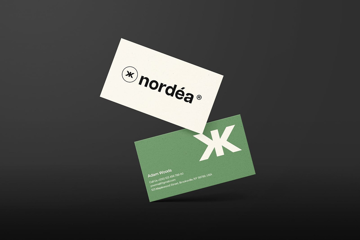 Nordea Branding Mockup, an Advertising Mockup by etigma.com (Photo 23 of 26)