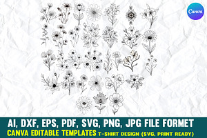 TikTok Viral Embroidery Design SVG, a Pattern Graphic by VectorArtPrintableDesign