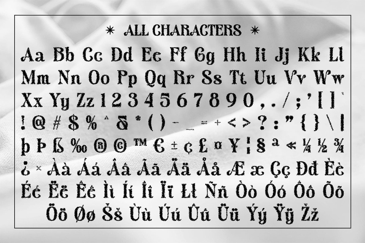 Adevas Unfocus, a Serif Font by Craft Supply Co. (Photo 8 of 8)