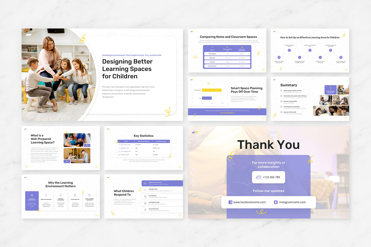 Children Education PPT Template, a Presentation Template by Antstheme (Photo 3 of 3)