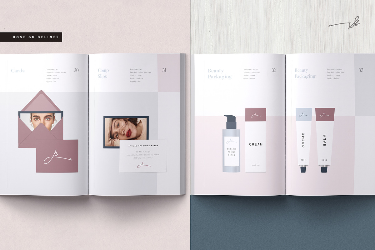 ROSE — Brand Guidelines, a Brochure Template by Studio Standard (Photo 12 of 16)