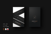Vertical Business Card Template, a Business Card Template by Ctrl space studio (Thumbnail 2 of 5)