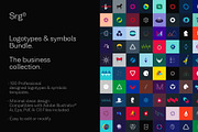 100 Logotypes & symbols bundle, a Branding & Logo Template by Srg® (Thumbnail 1 of 9)