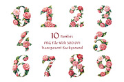 Camellia Watercolor Floral Clipart, a Decorative Illustration by ForhadGFX (Thumbnail 12 of 14)