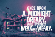 Internight Typeface - for Halloween, a Sans Serif Font by wubstudio (Thumbnail 9 of 10)
