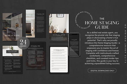 Home Staging Guide, a Marketing Template by eliteagentdesignco