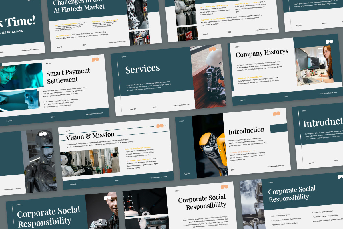 AI Fintech - Keynote Presentation, a Presentation Template by twinstd (Photo 4 of 4)