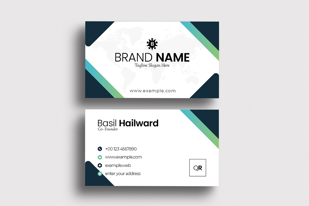 Business Card Template, a Business Card Template by MightyDesign (Photo 1 of 6)