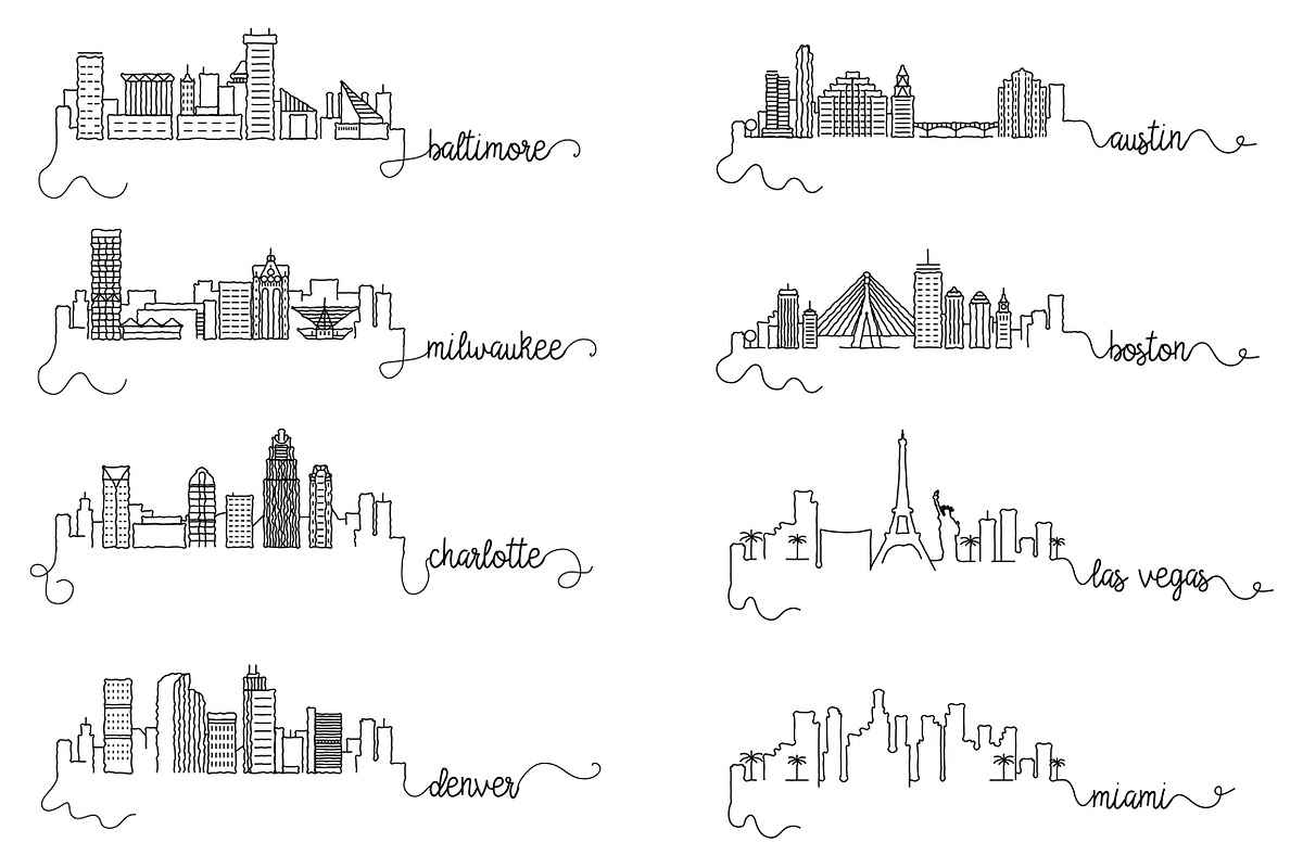 140 - Signature Skylines, an Outline Icon by Kursat Unsal (Photo 16 of 20)
