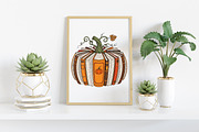 Fall Book Pumpkin Halloween Teacher, an Illustration by Craft Nest (Thumbnail 3 of 6)