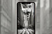 Black and White Glam Phone BG, a Wallpaper Graphic by Kalindiprints (Thumbnail 6 of 6)