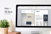 Business Plan Template, a Brochure Template by Sabin (Thumbnail 9 of 9)