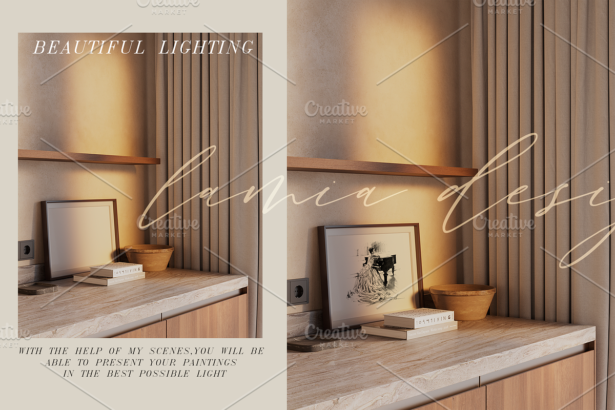 NAPLES Interior & Frame Mock-up, a Household Mockup by LAMIA DESIGN (Photo 2 of 16)