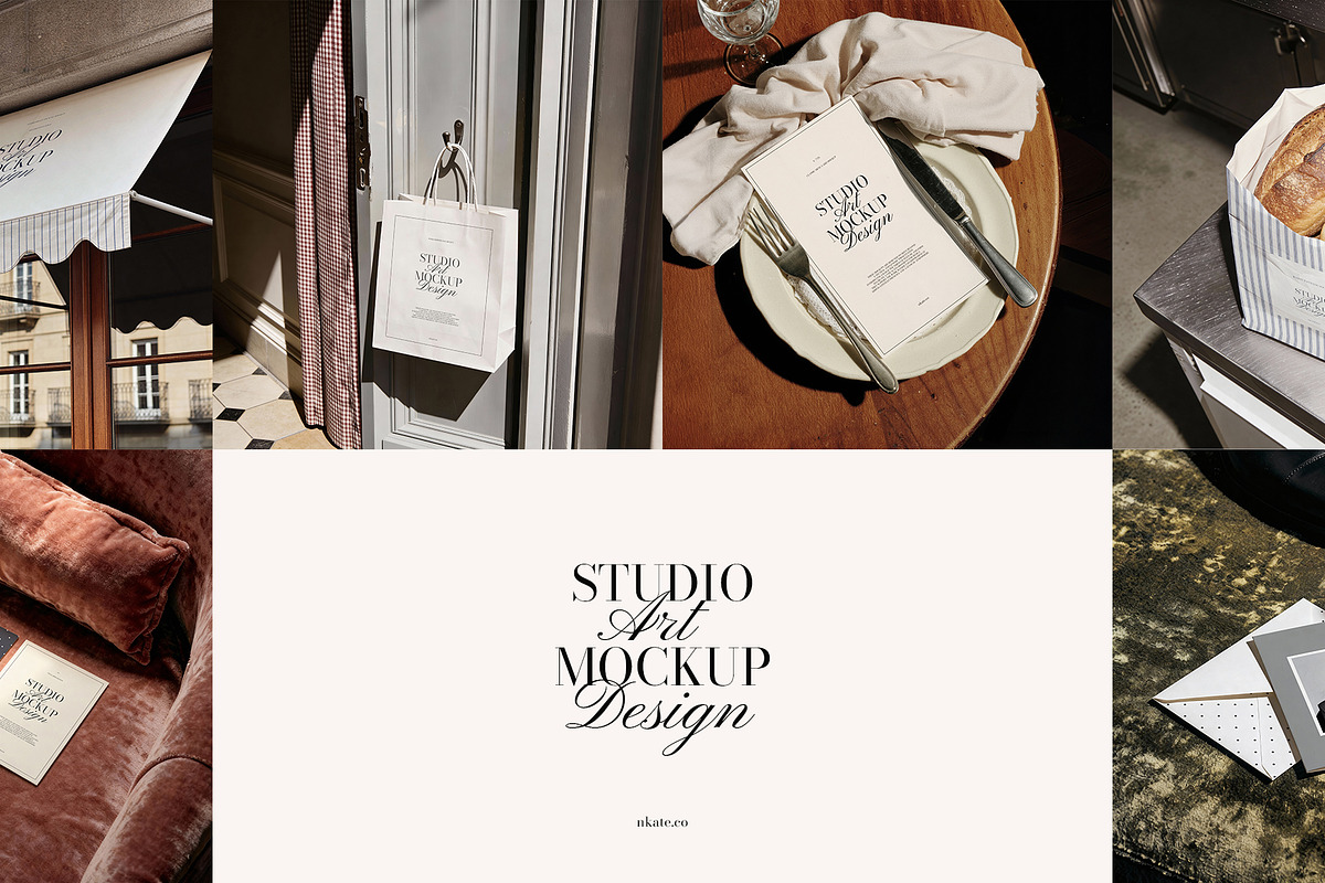 Elegant Mockups Collection, a Product Mockup by nkate (Photo 1 of 13)