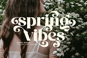 Sunday Delight - Elegant Retro Font, a Serif Font by Keithzo (Thumbnail 9 of 12)