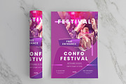 Festival Flyer Template, a Flyer Template by Cristal Pioneer (Thumbnail 1 of 4)