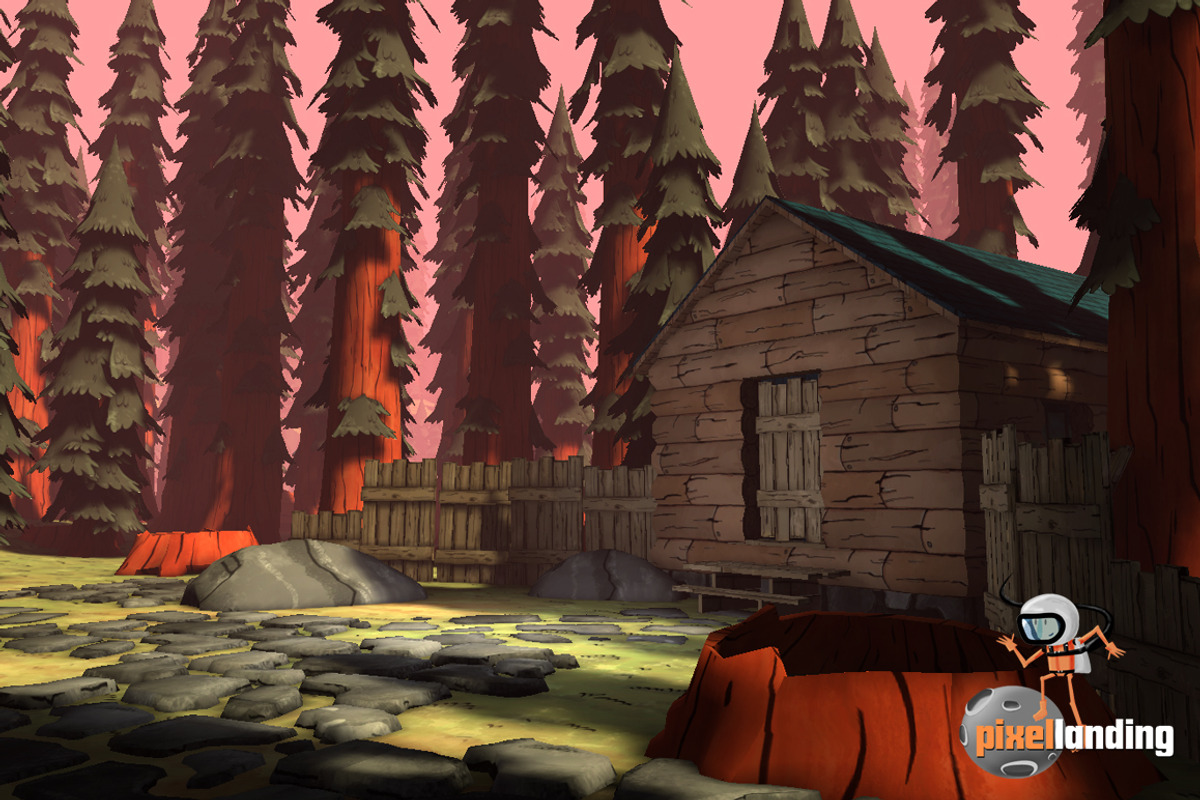 Pacific NW Forest: Toon Low Poly, an Environmental 3D Model by Pixel Landing (Photo 3 of 13)