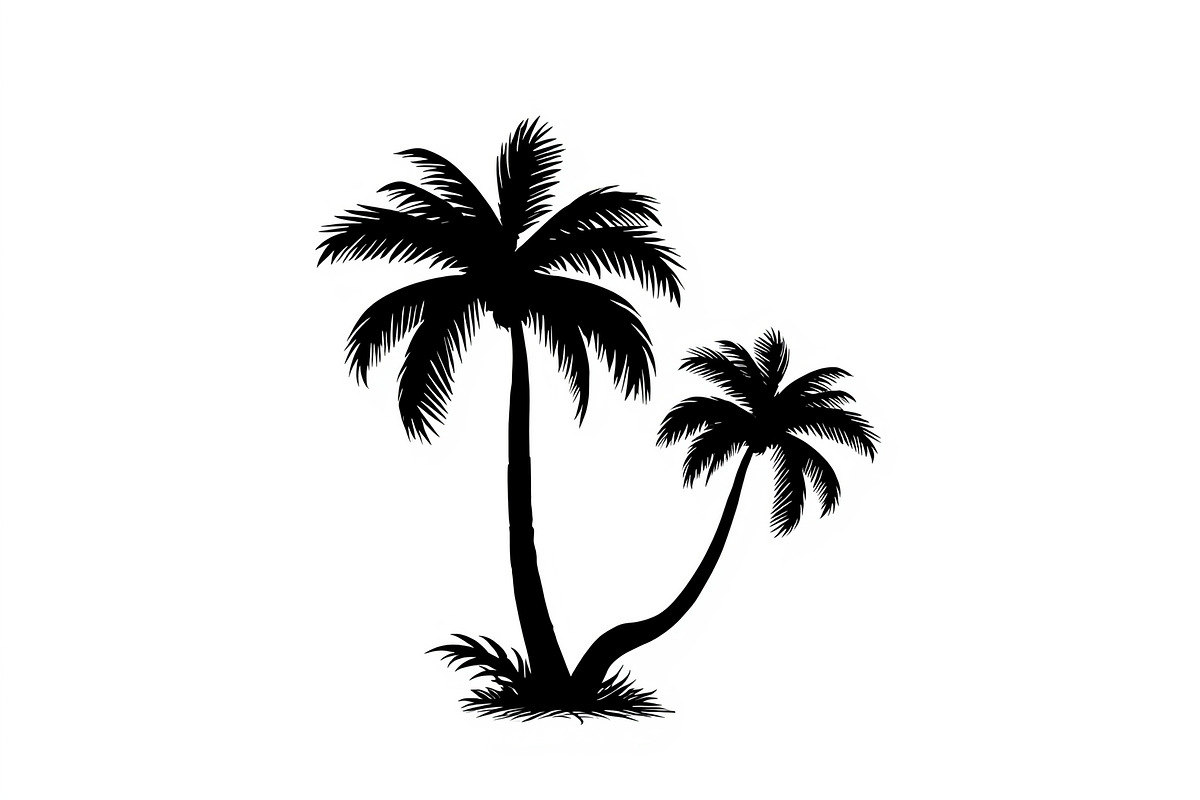 Palm Silhouette Clipart Set, an Illustration by hafijul (Photo 6 of 21)