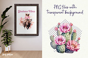 Pastel Western Clipart, an Object Graphic by Anna Design Studio (Thumbnail 5 of 10)