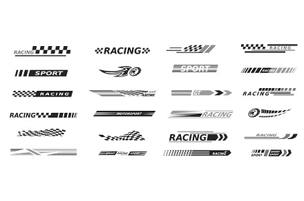 Racing car bars. Speed race arrow, a Sport Illustration by Stock-Smart-Start