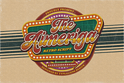 Aimeriga, a Script Font by ilhamtaro (Thumbnail 1 of 10)
