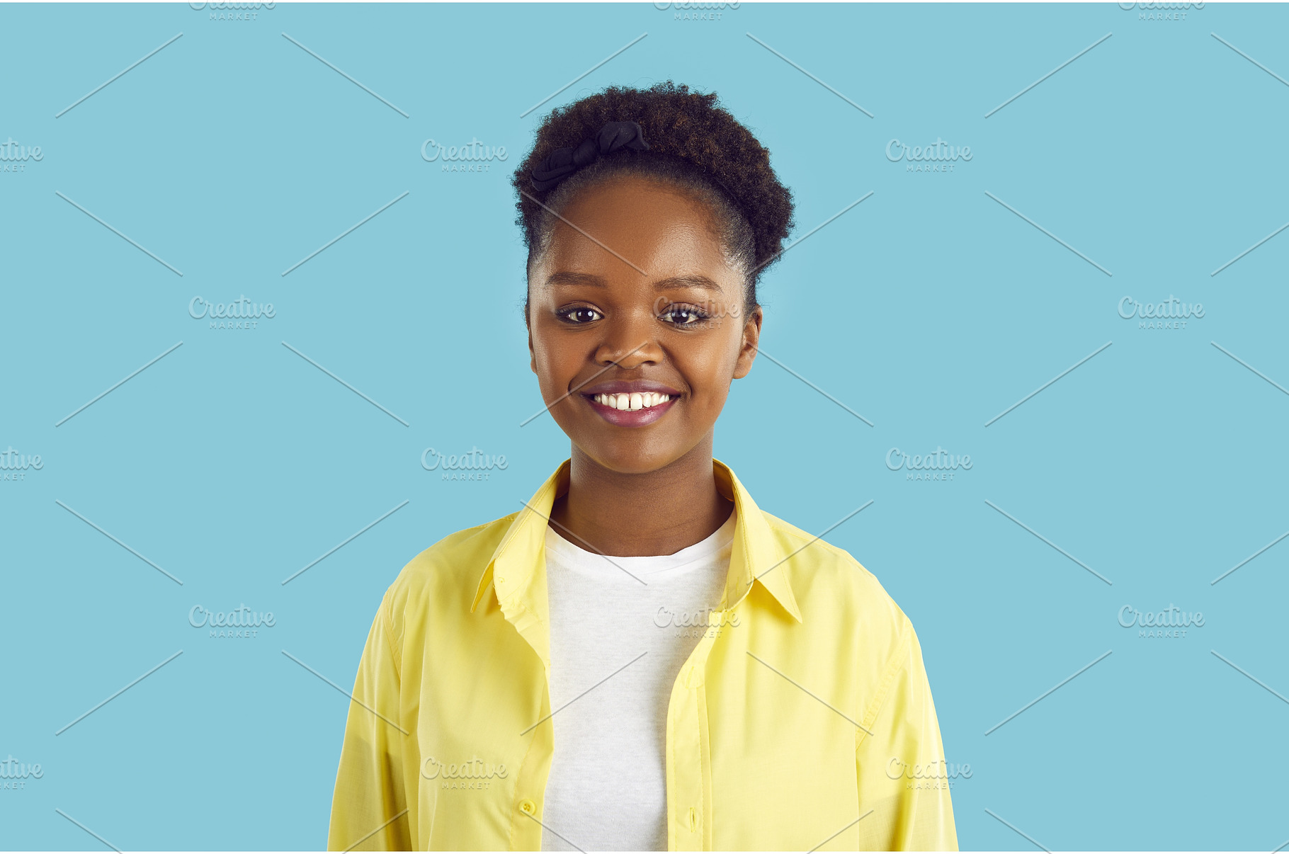 Young attractive happy African, a Person Photo by StudioRomantic