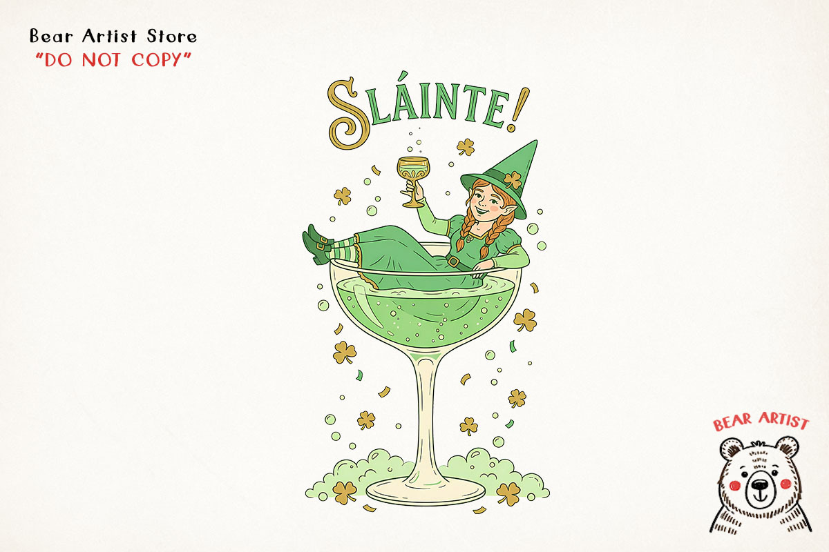 Happy St Patrick’s Day, St patricks, a Seasonal Illustration by GlitterCraft (Photo 32 of 101)