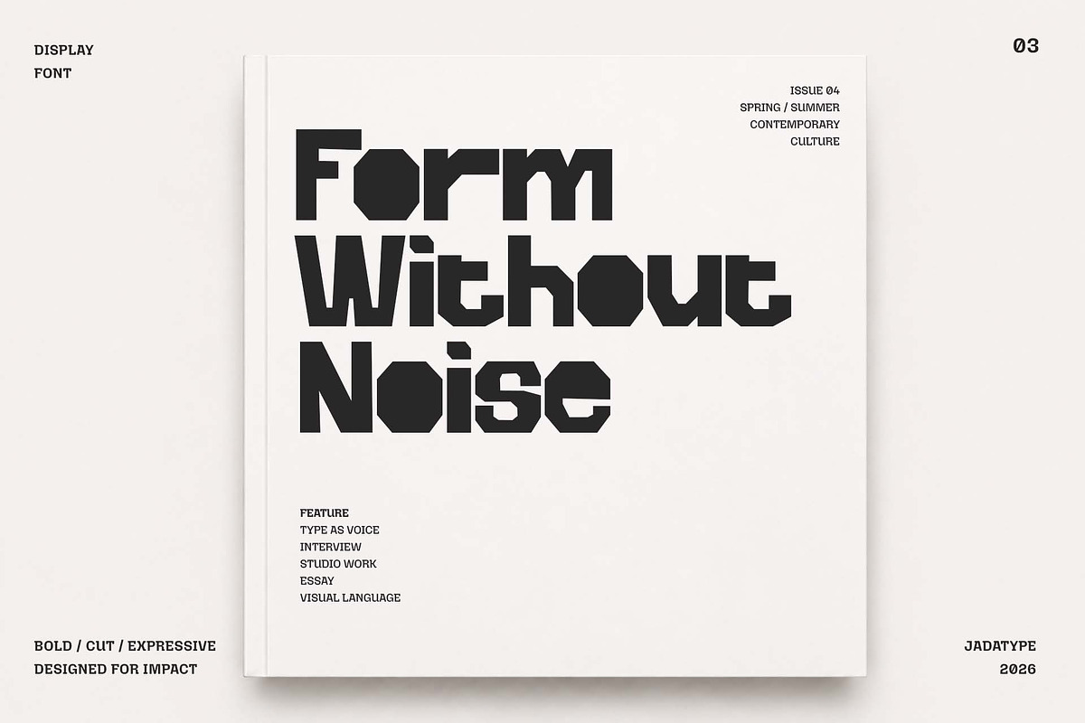 Patterst – PaperCut Display Font, a Symbol Font by Jadatype.id (Photo 3 of 8)