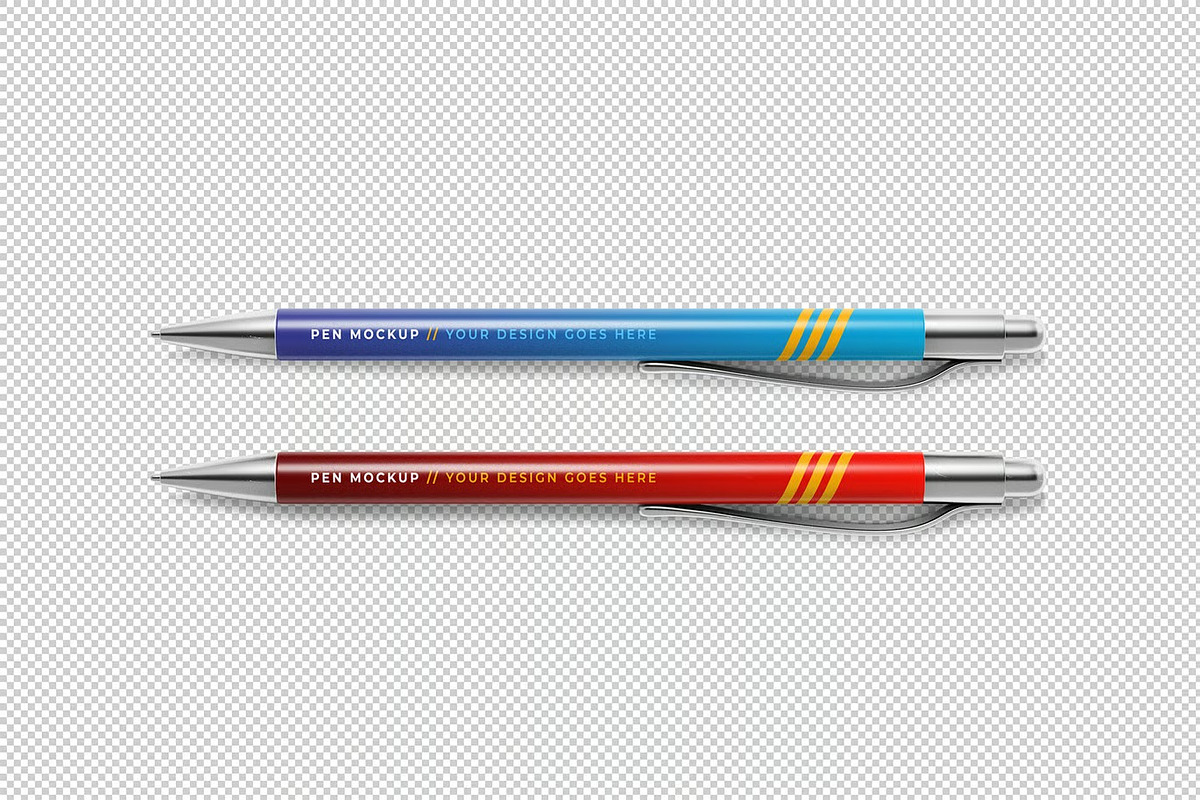 Pen Mockup, a Pens & Pencil Mockup by zpackcreative (Photo 4 of 4)