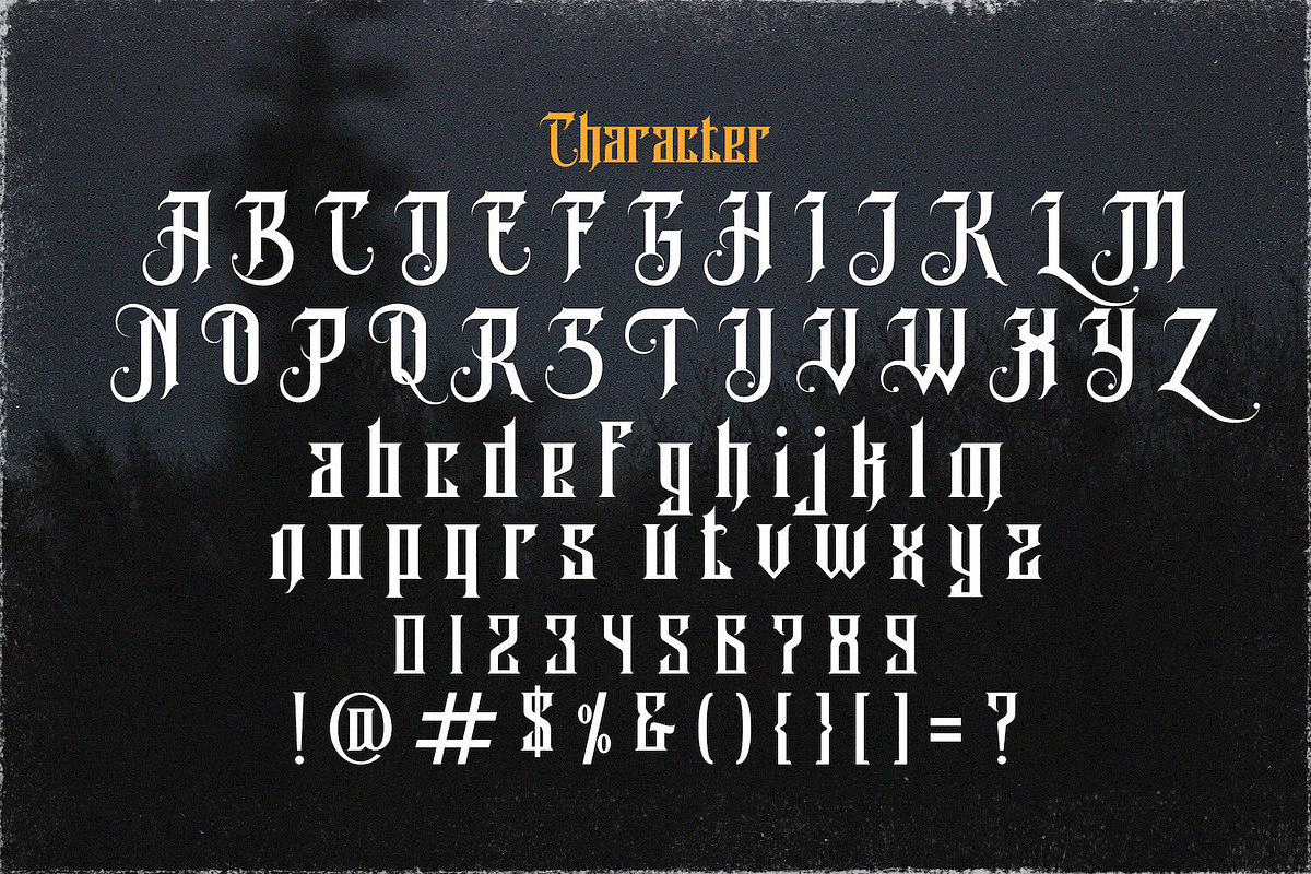 Avalen Rekas - Blackletter Font, a Blackletter Font by StringLabs (Photo 10 of 11)