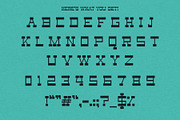Showdown by Eric Pond Designs, a Slab Serif Font by Eric Pond Designs (Thumbnail 3 of 3)