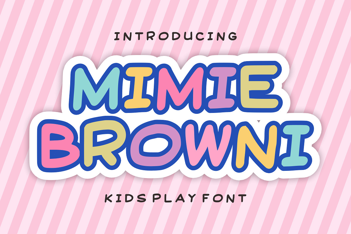 Mimie Browni, a Handwritten Font by Limited.studio (Photo 1 of 5)
