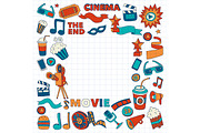 It's movie time! Notepad paper, a Texture Illustration by Art Loft (Thumbnail 3 of 16)
