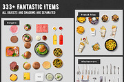 The Burger Bar - Scene Generator, a Merchandise Mockup by relineo.mock-ups (Thumbnail 3 of 5)