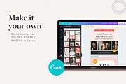 The Sale Promo Canva Template Pack, a Social Media Template by The Canva Template Shop (Thumbnail 2 of 6)
