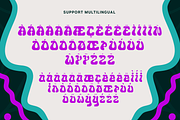 Blunt Quacker - Psychedelic Style, a Font by Brightone (Thumbnail 4 of 8)