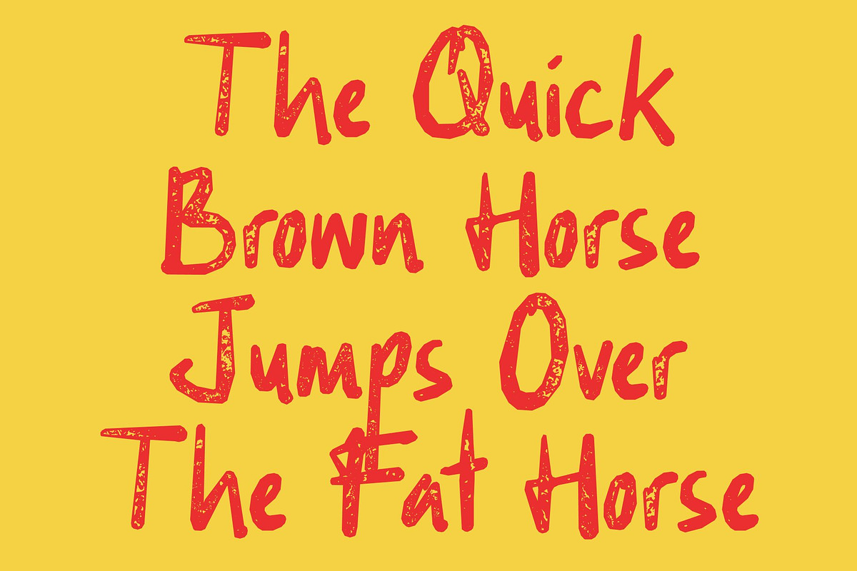 CS Damita Stamp, a Handwritten Font by Craft Supply Co. (Photo 6 of 8)