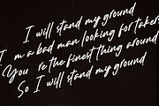 Outlander Signature, a Handwritten Font by typeline studio (Thumbnail 2 of 6)