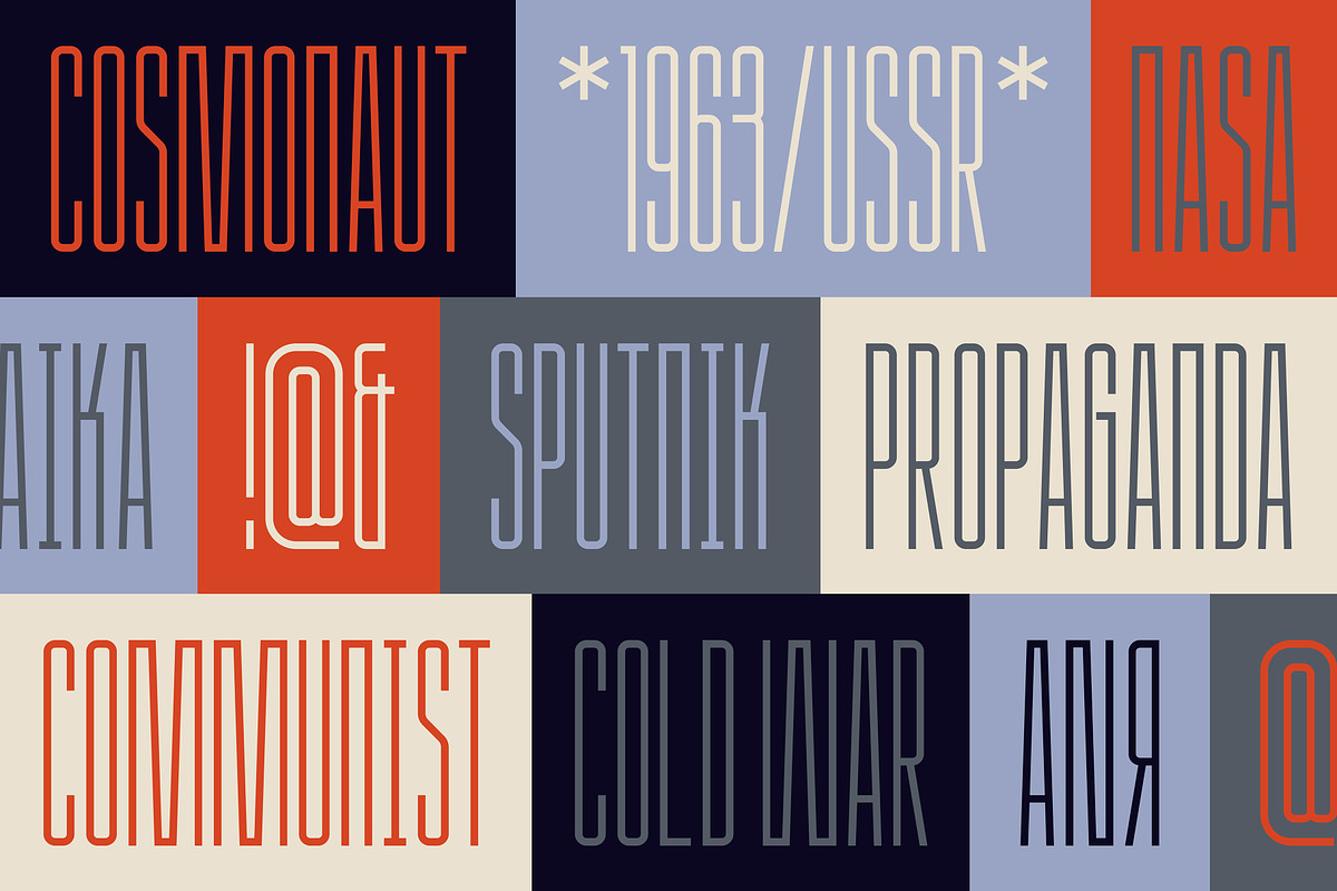 COSMONAUT Font, a Sans Serif Font by ILITY© Fonts (Photo 1 of 6)