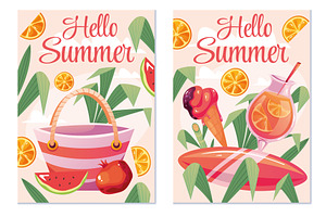 Hello summer flyer cover