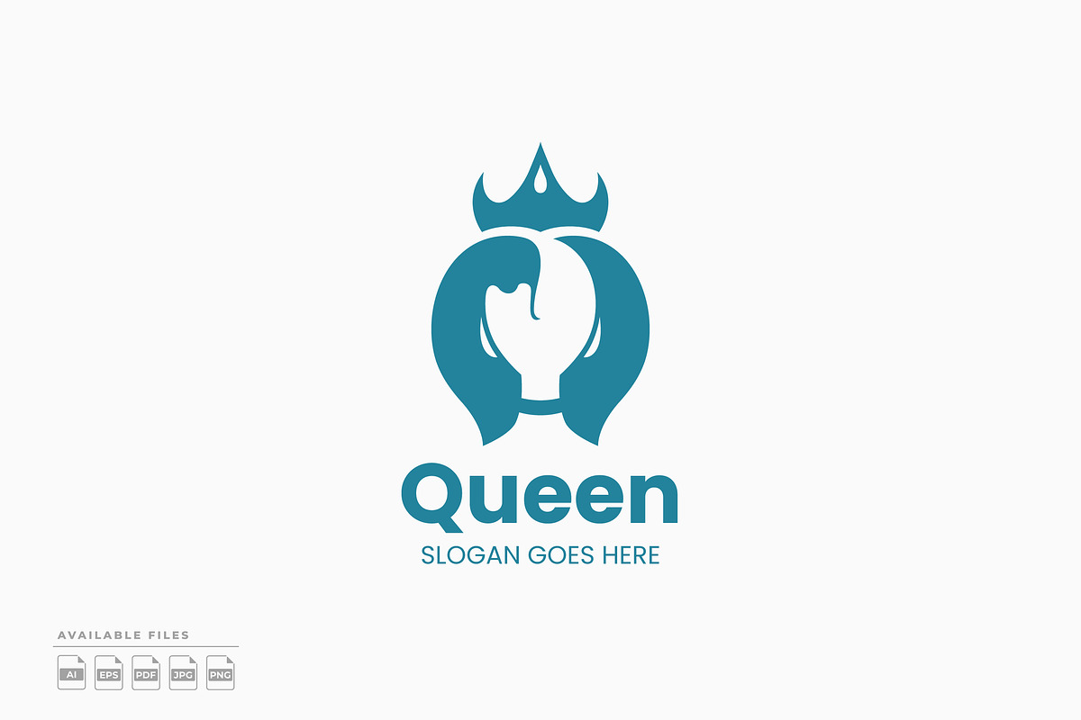 Queen Logo, a Branding & Logo Template by Zeer Graphic