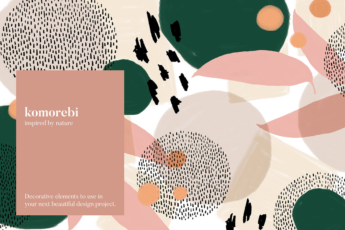 Organic Shapes Seamless Pattern Set, a Pattern Graphic by bron.alexander (Photo 1 of 7)