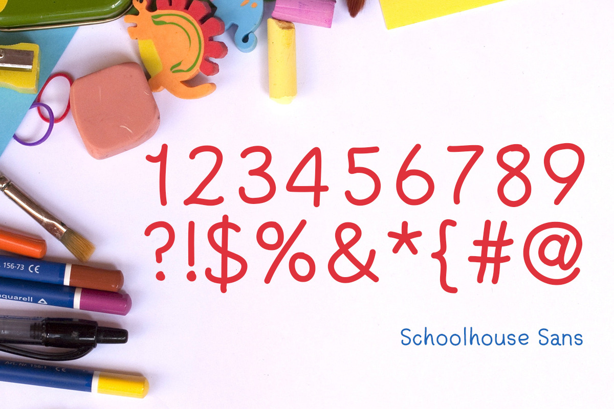 Schoolhouse Sans preview 4
