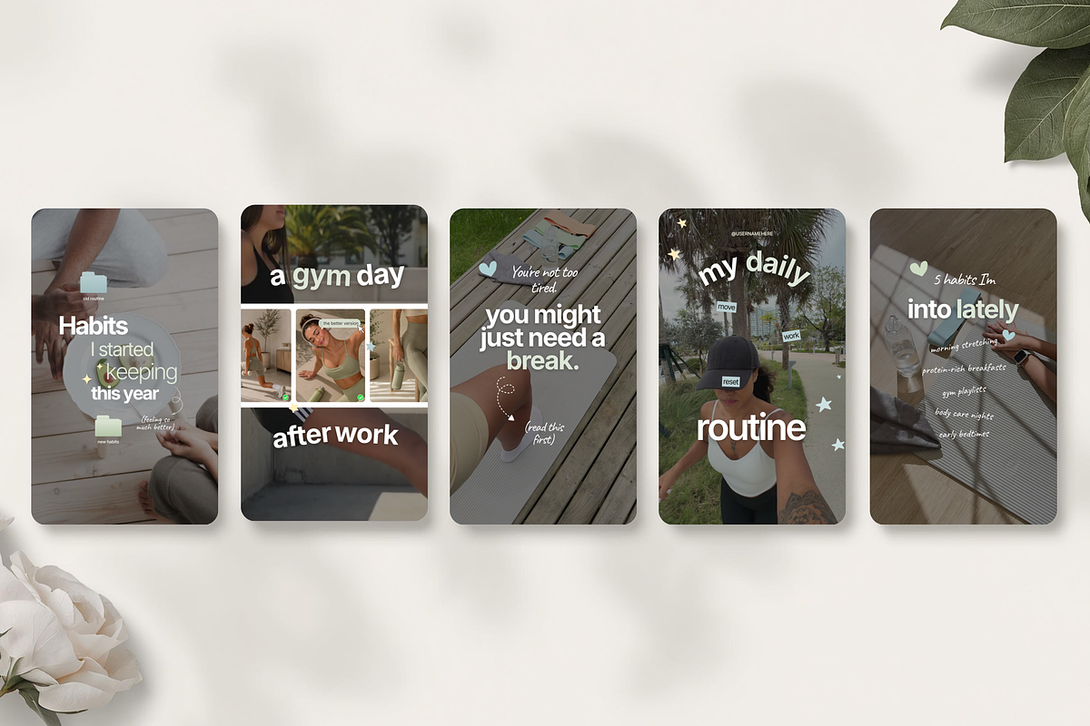 Health & Wellness Reels Templates, a Social Media Template by DigiPax (Photo 10 of 14)