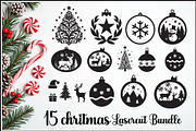 Christmas Ornament Design Bundle, a Graphic by Creativeshirt (Thumbnail 1 of 14)