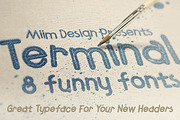 Terminal - Funny Font, a Font by MIIM (Thumbnail 4 of 5)