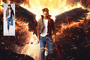 Lucifer Photoshop Template, a Poster Template by DuoFankaar (Thumbnail 6 of 13)