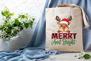 Merry And Bright Reno Reindeer Png, an Illustration by DreamPrint404 (Thumbnail 3 of 5)