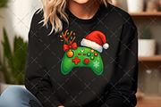 Christmas Game Controller Png, an Illustration by Craft Nest (Thumbnail 6 of 6)
