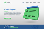 Finance Landing Pages, a Templates & Theme by Odeniz (Thumbnail 18 of 31)